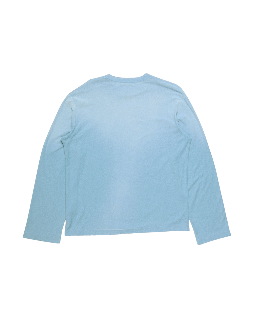 ACNE STUDIOS STOCKHOLM 1996 LONG-SLEEVE T-SHIRT — CORNFLOWER BLUE — back view