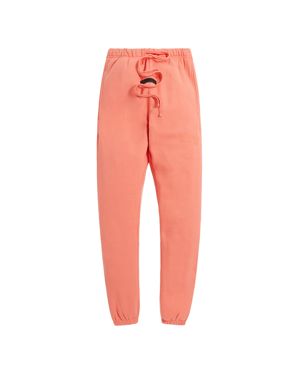 ESSENTIALS SS22 CORE SWEATPANTS — CORAL — front