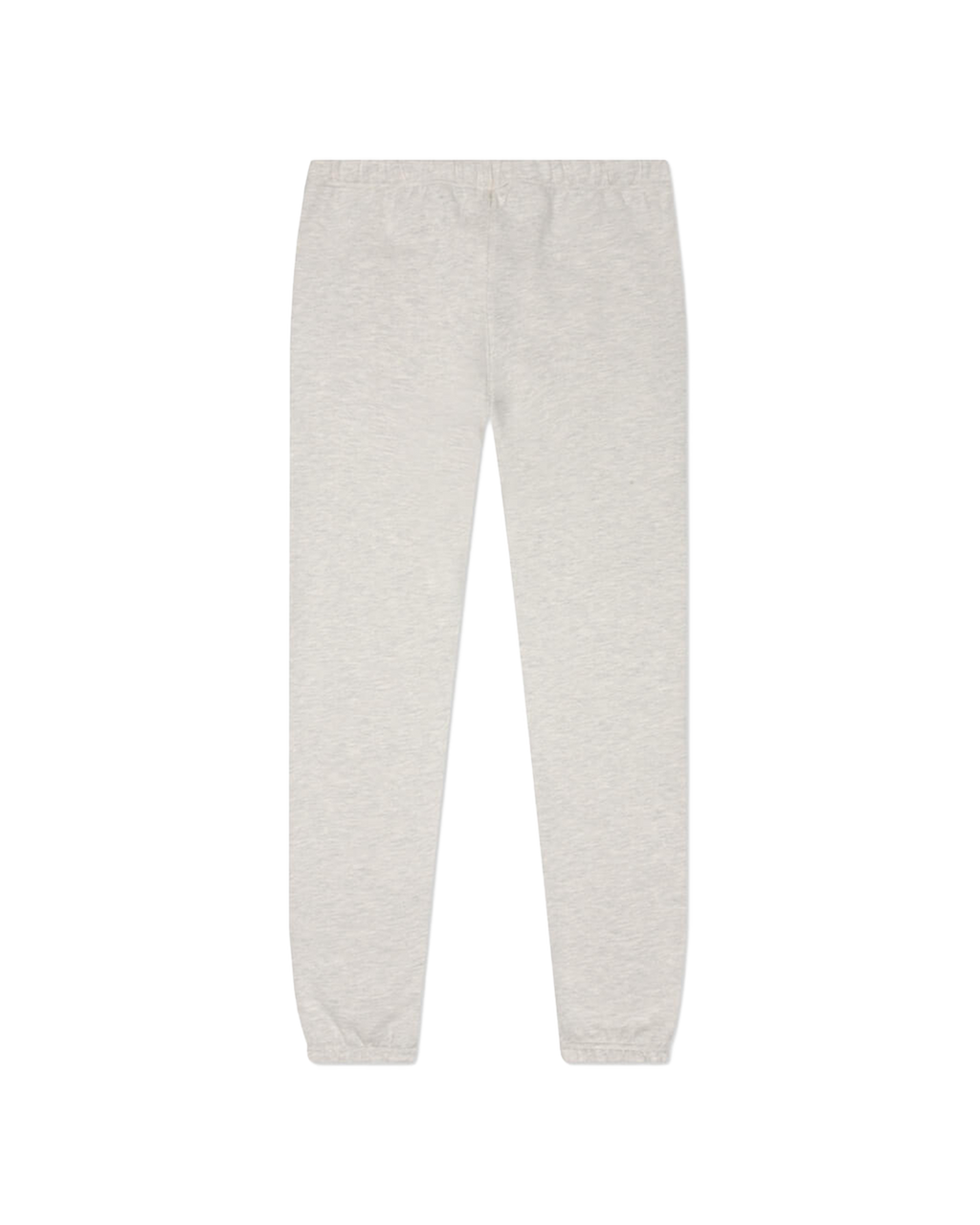 ESSENTIALS FW21 CORE SWEATPANTS — LIGHT HEATHER OATMEAL — back