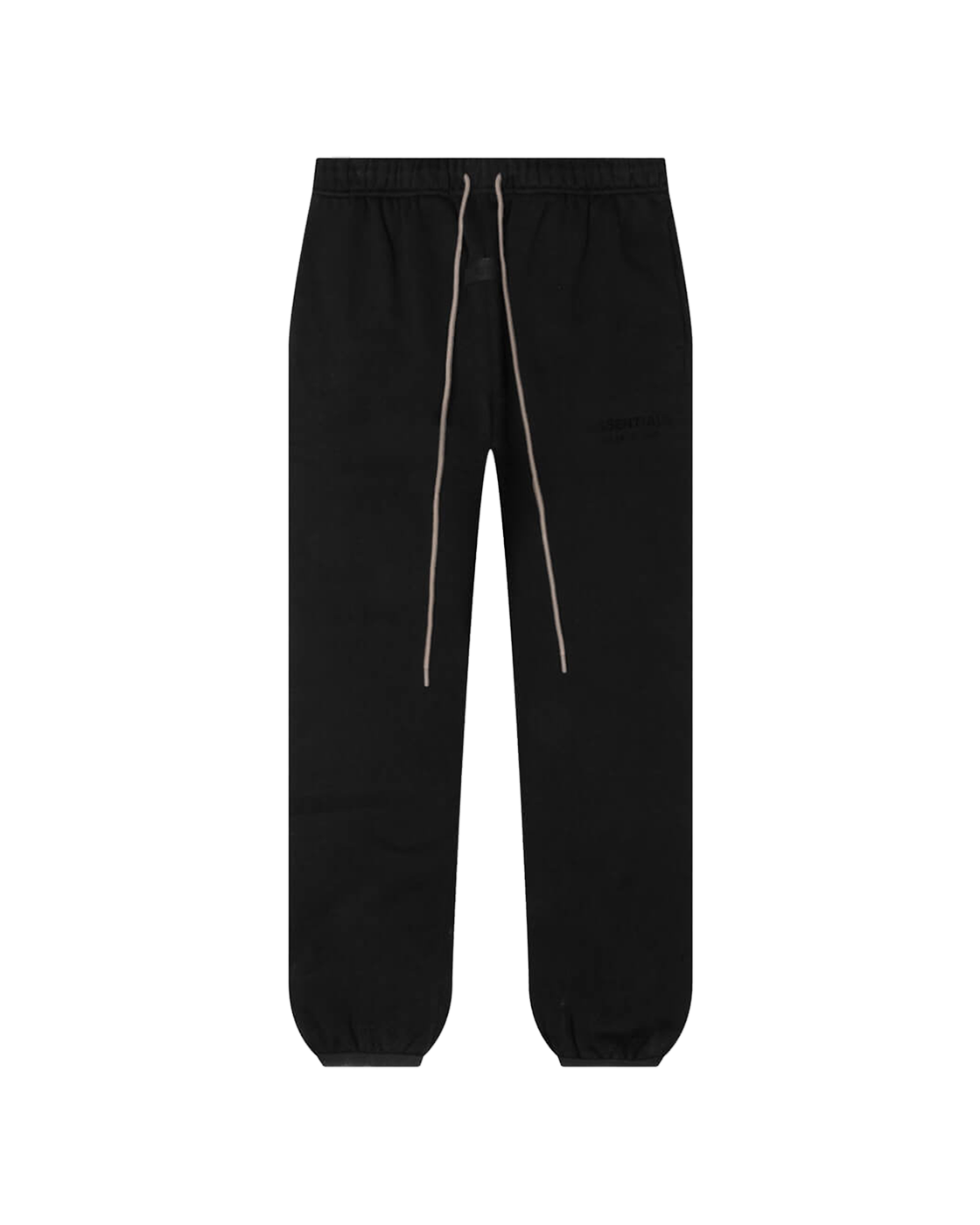 ESSENTIALS SS24 CORE SWEATPANTS — BLACK — front