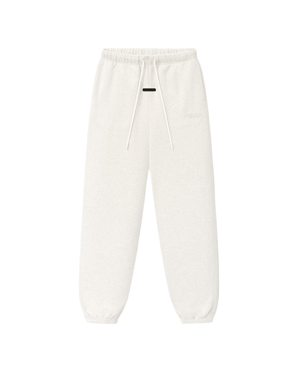 ESSENTIALS FW26 CLASSIC SWEATPANTS — OATMEAL HEATHER — front