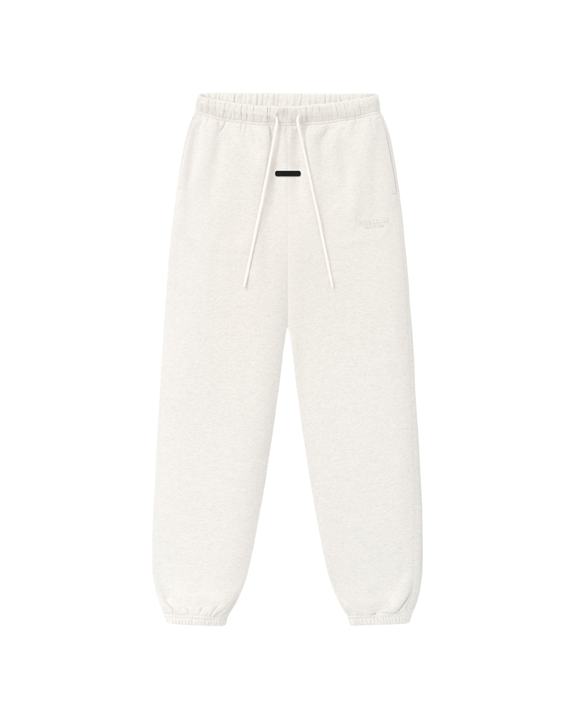ESSENTIALS FW26 CLASSIC SWEATPANTS — OATMEAL HEATHER — front