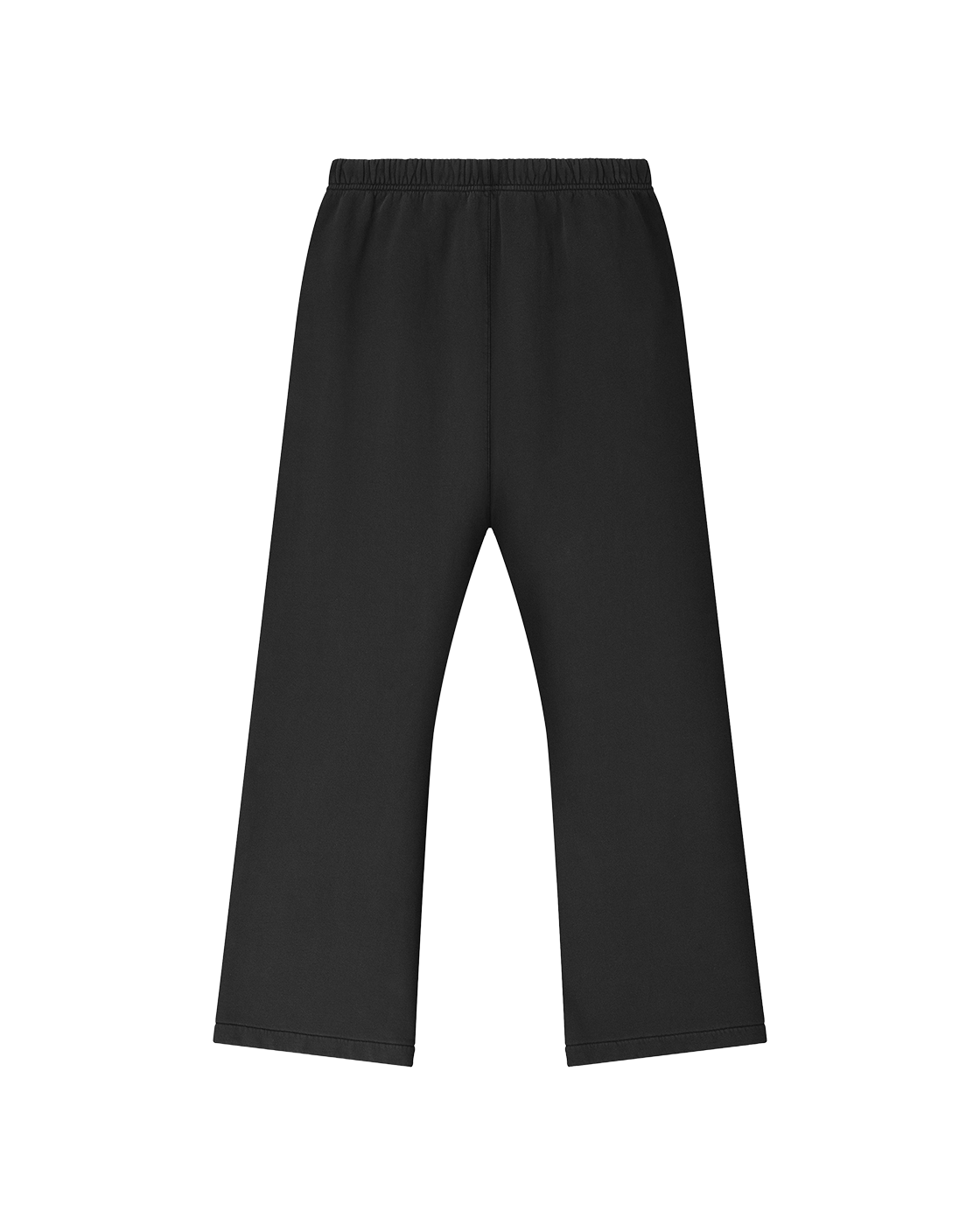 ESSENTIALS SS26 TRAINING CLASSIC FLARE SWEATPANTS — FADED BLACK — back