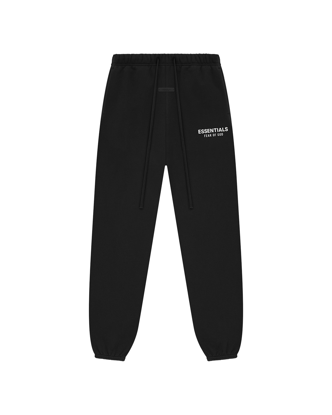 ESSENTIALS SS26 CLASSIC SWEATPANTS — VINTAGE BLACK — front
