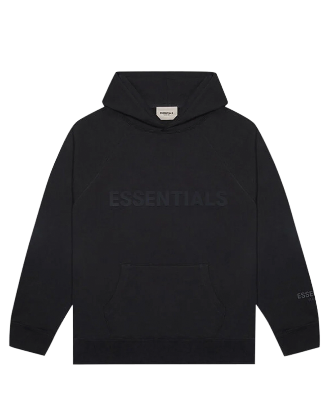 ESSENTIALS 3D SILICON APPLIQUE PULLOVER HOODIE — DARK SLATE — view 1