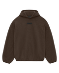 ESSENTIALS SS24 CORE COLLECTION HOODIE — HEATHER WOOD — view 1