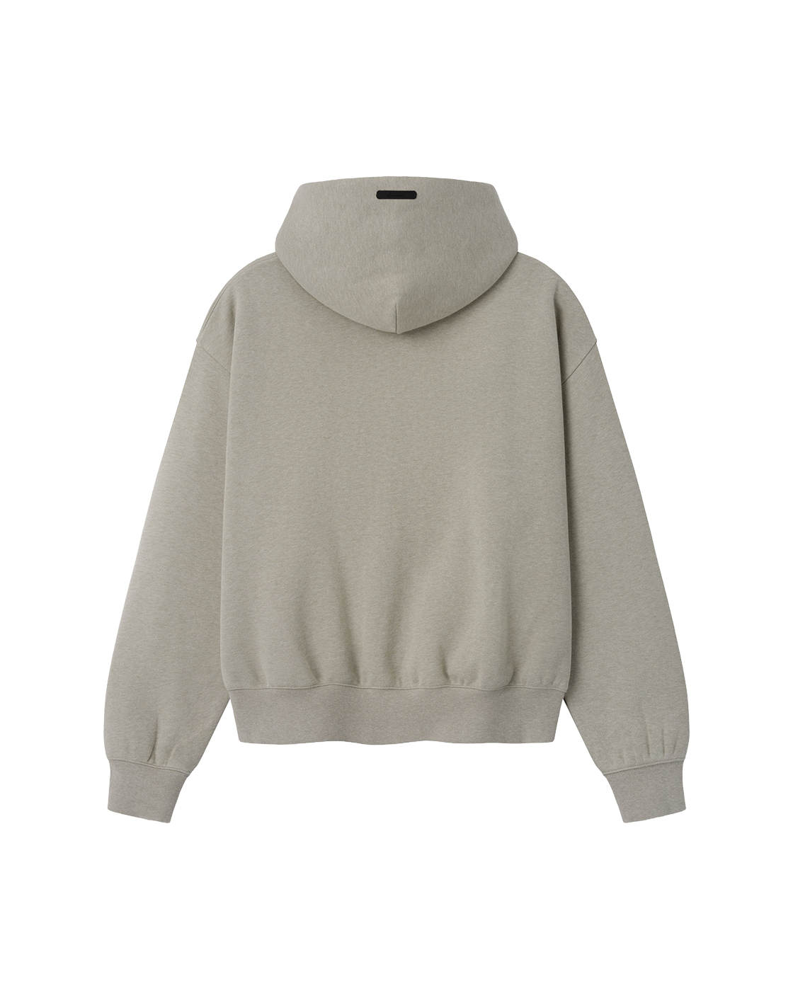 essentials fw26 signature classic hoodie — pyrite heather — product view 2