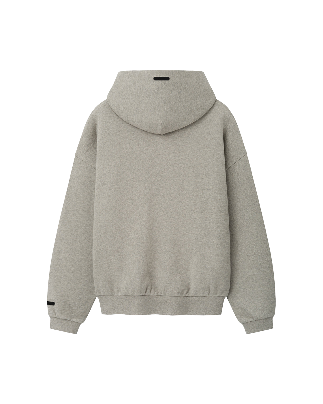 essentials fw26 embossed 90s relaxed hoodie — warm heather — product view 2