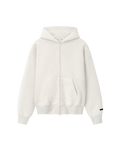 essentials fw26 classic zip-up hoodie — oatmeal heather — product view 1