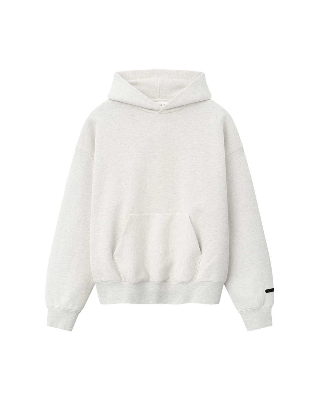 essentials fw26 classic hoodie — oatmeal heather — product view 1