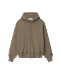 essentials ss26 classic zip-up hoodie — homestead heather — product view 1