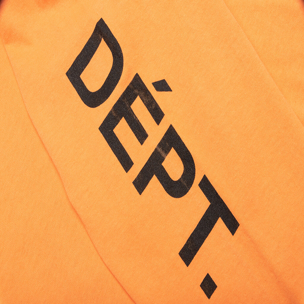 GALLERY DEPT. French Collector Long Sleeve — Orange — detail view