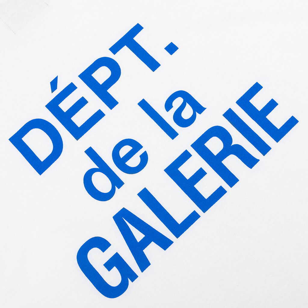 GALLERY DEPT. French Collector Long Sleeve — White — detail view