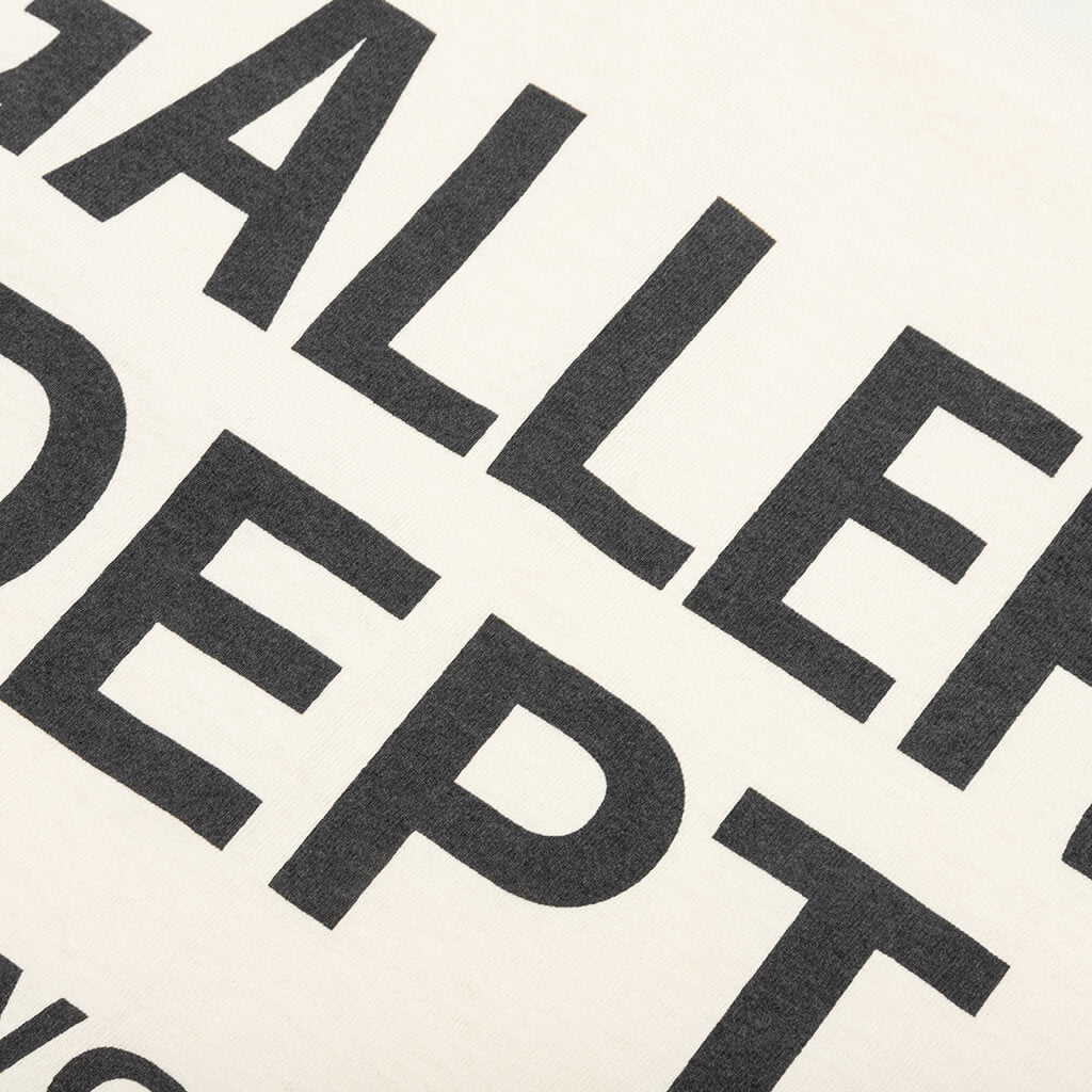 GALLERY DEPT. Souvenir Long Sleeve — Cream — detail view