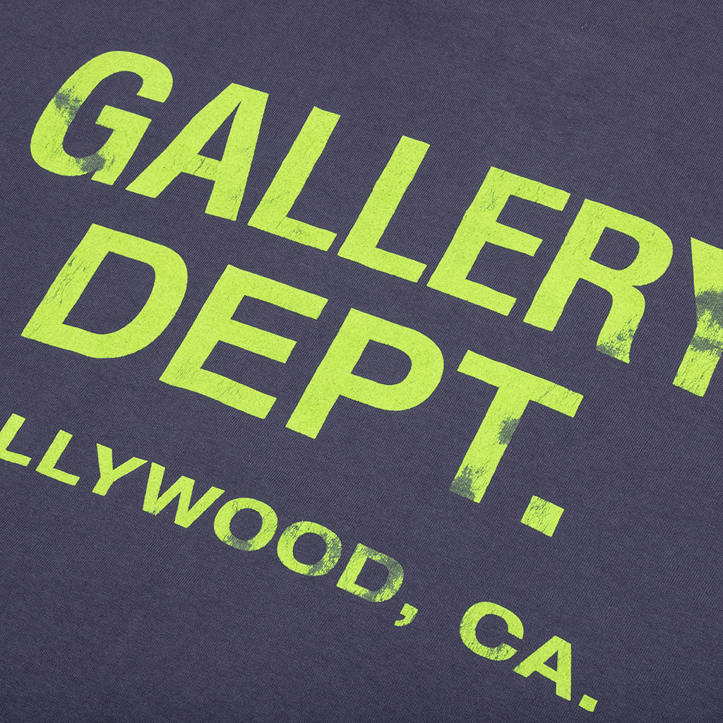 GALLERY DEPT. Souvenir Long Sleeve — Navy — detail view