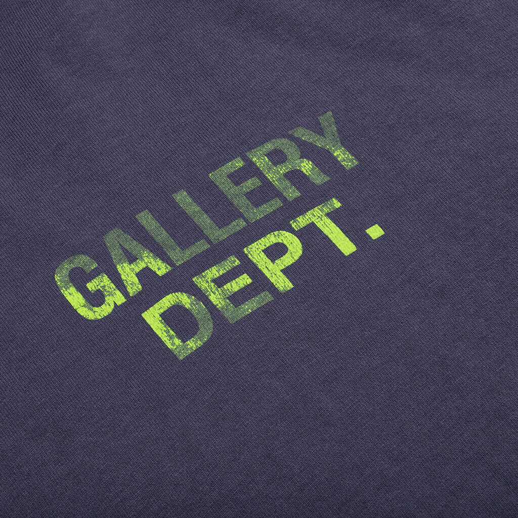 GALLERY DEPT. Souvenir Long Sleeve — Navy — detail view