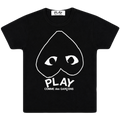 CDG Play Inverted Heart Tee - Black