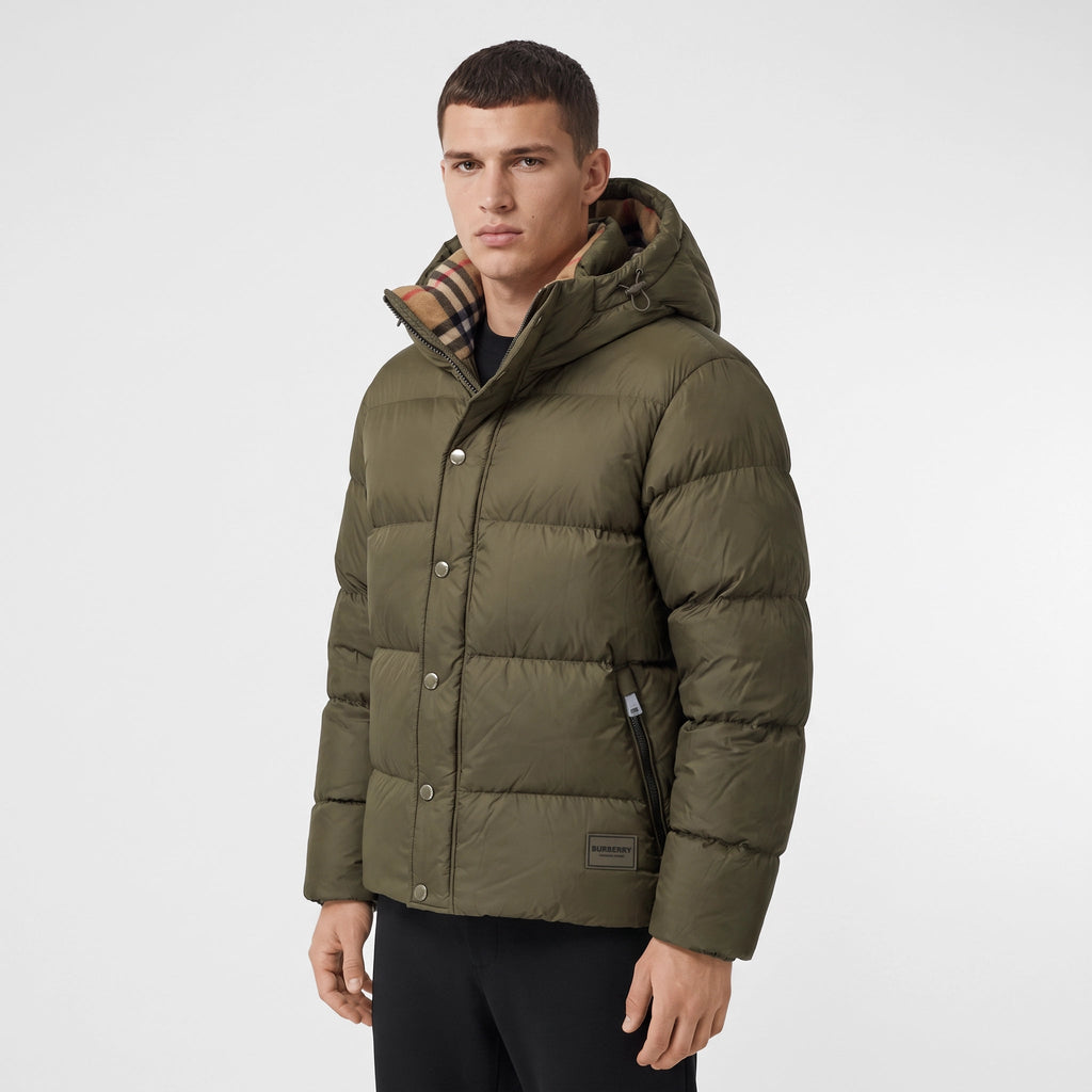 Burberry Halsby Puffer Jacket — Khaki — product image 2