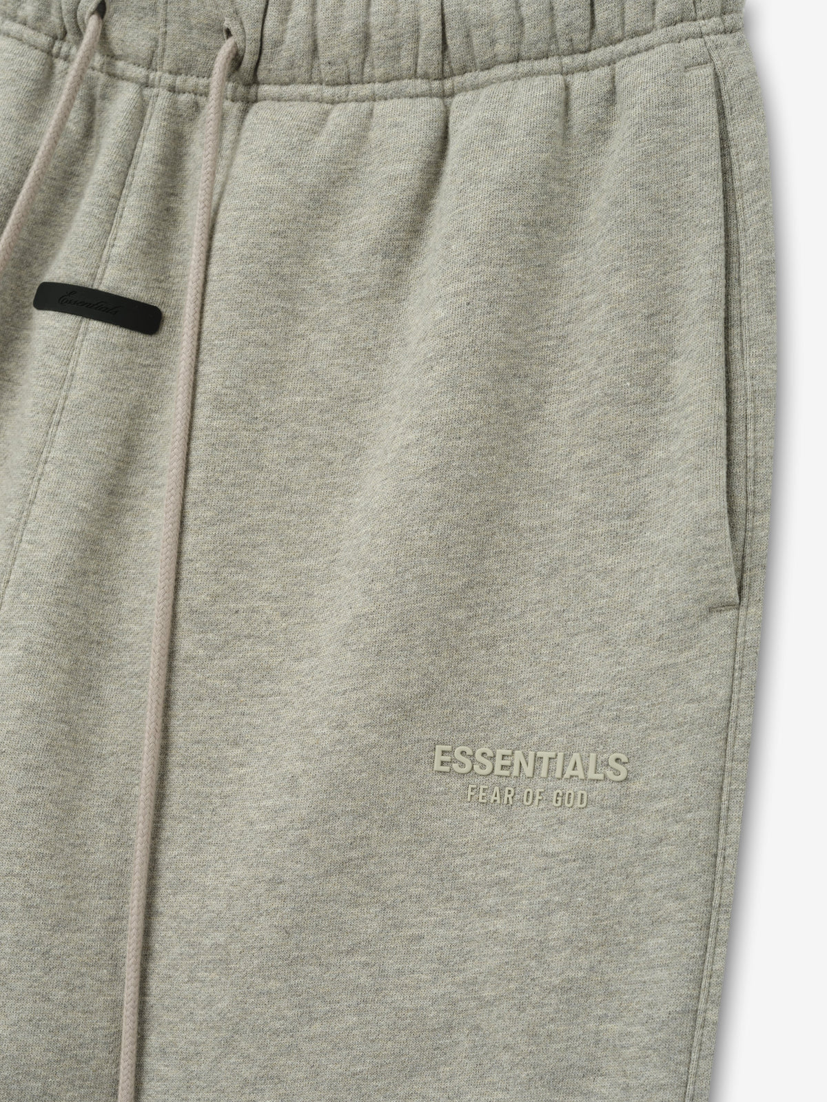 ESSENTIALS FW26 CLASSIC SWEATPANTS — WARM HEATHER — detail