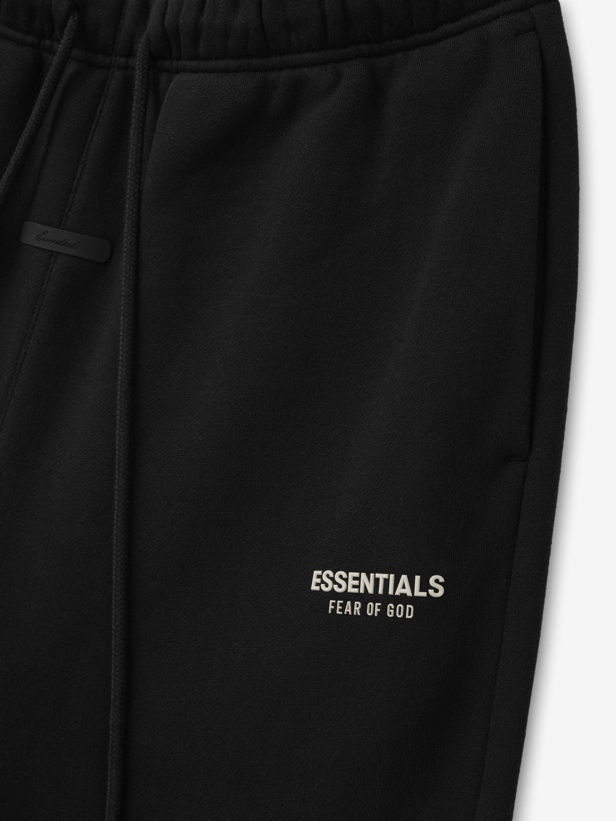 ESSENTIALS FW26 CLASSIC SWEATPANTS — BLACK — detail