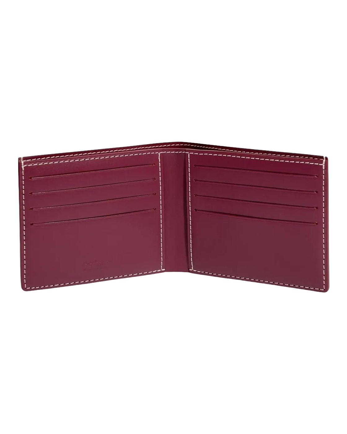 Goyard Bifold Wallet - Burgundy - Inside