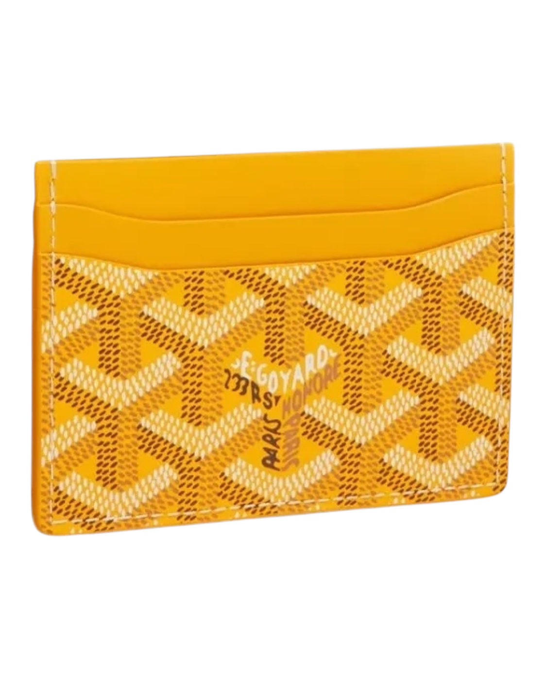 Goyard Card Holder - Yellow