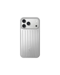 RIMOWA Grooved iPhone Case - Silver