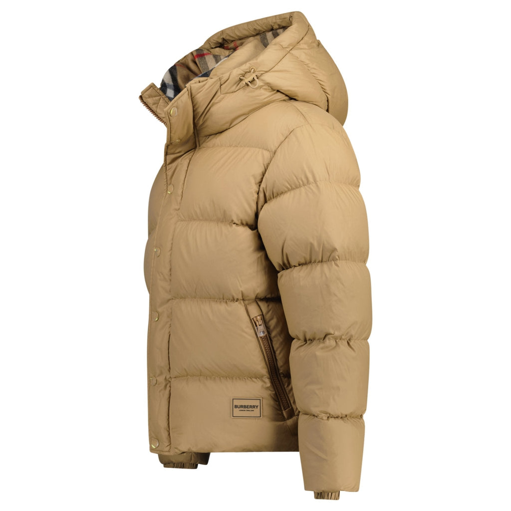 Burberry Halsby Puffer Jacket — Beige — product image 2