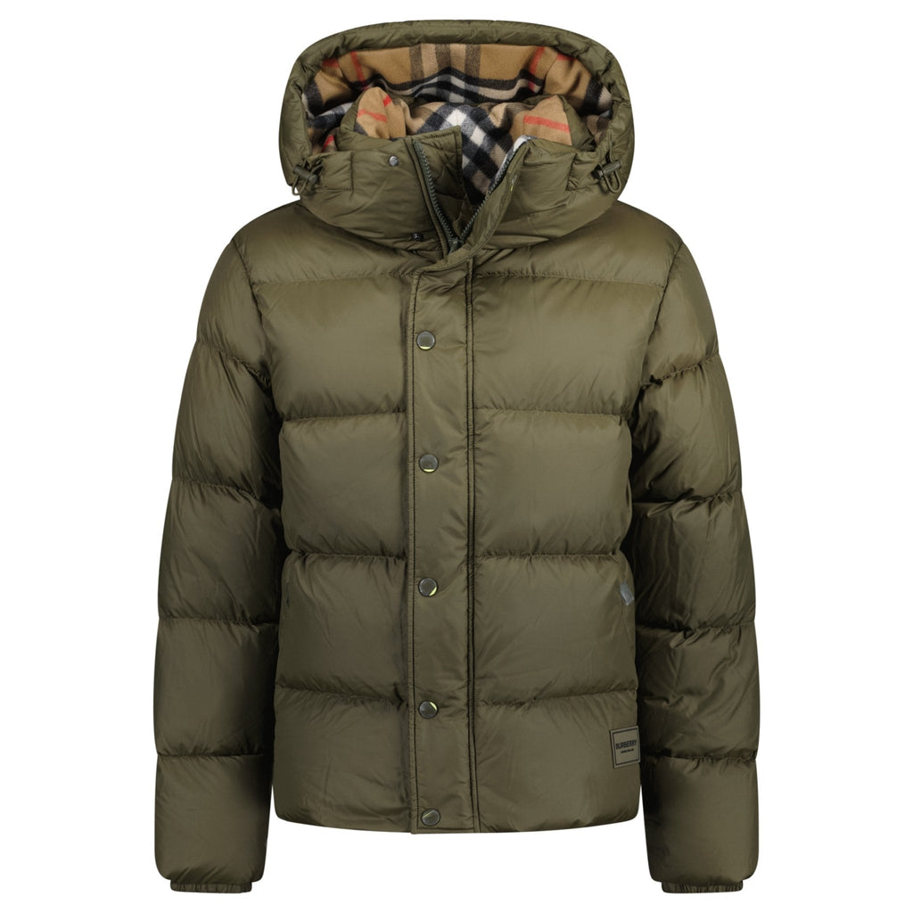 Burberry Halsby Puffer Jacket — Khaki — product image 1
