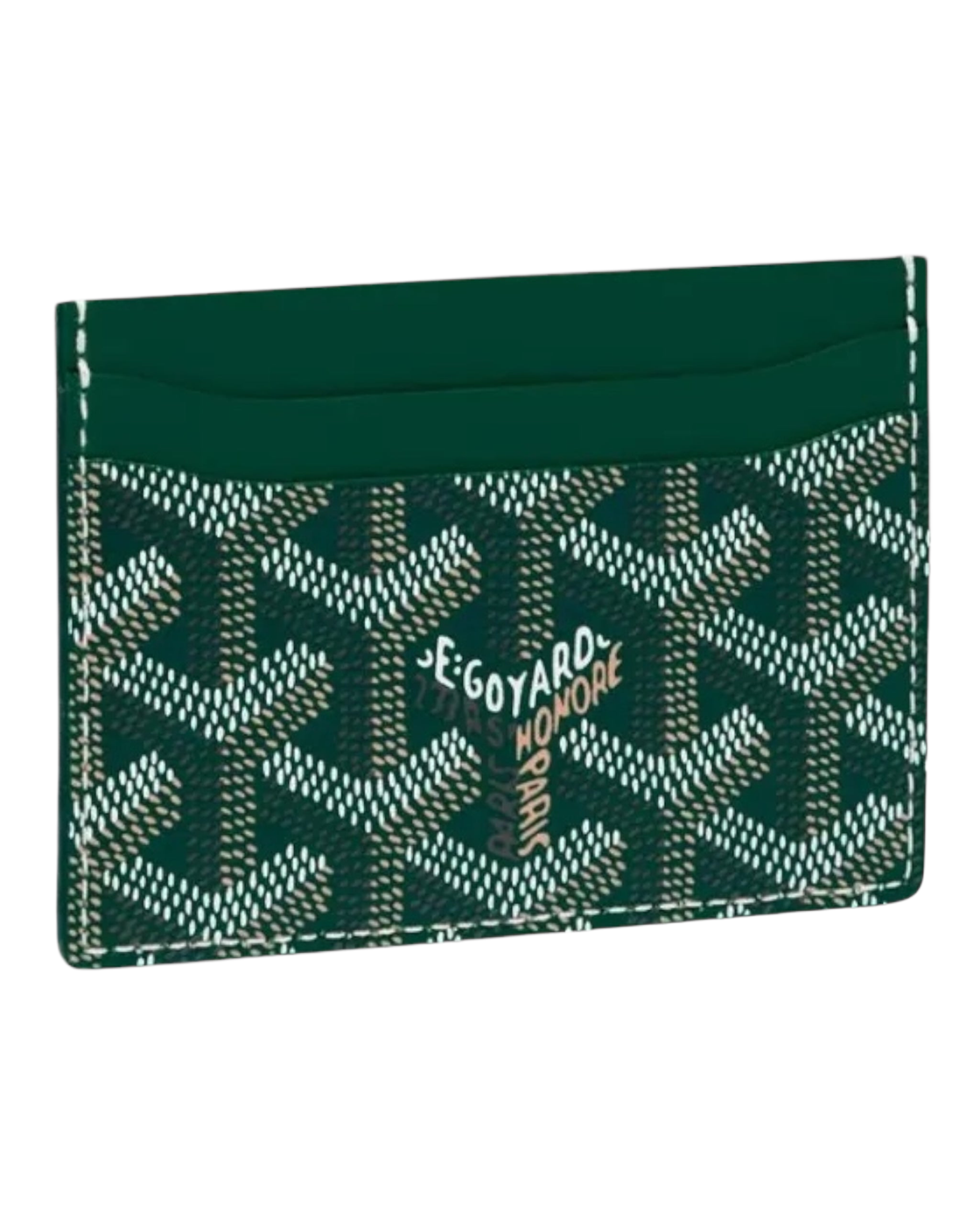 Goyard Card Holder - Green