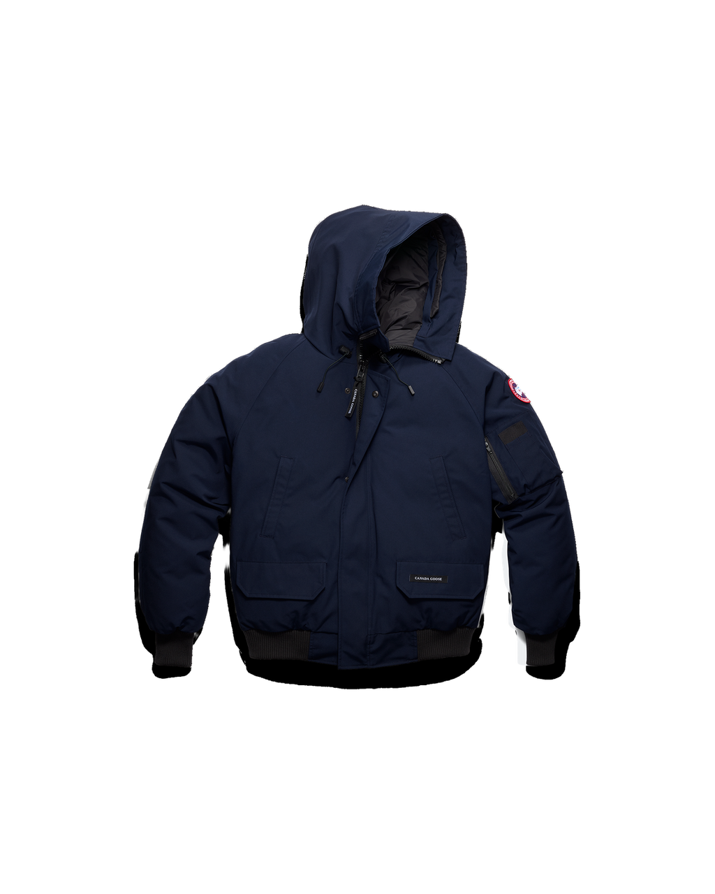 Canada Goose Chilliwack Bomber Jacket — Atlantic Navy — Front, garment only