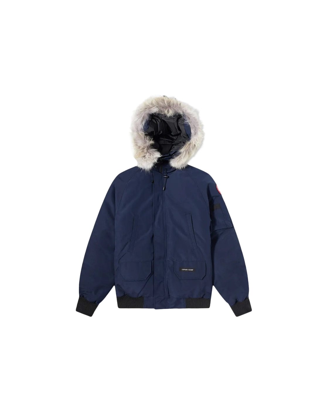 Canada Goose Chilliwack Heritage Bomber Jacket — Atlantic Navy — Front, garment only