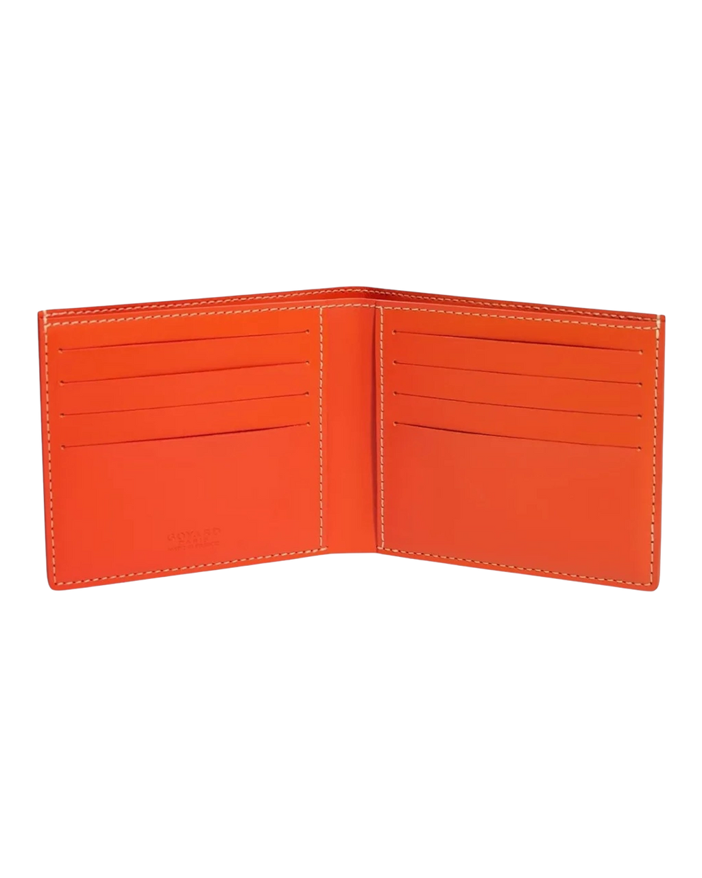 Goyard Bifold Wallet - Orange - Inside