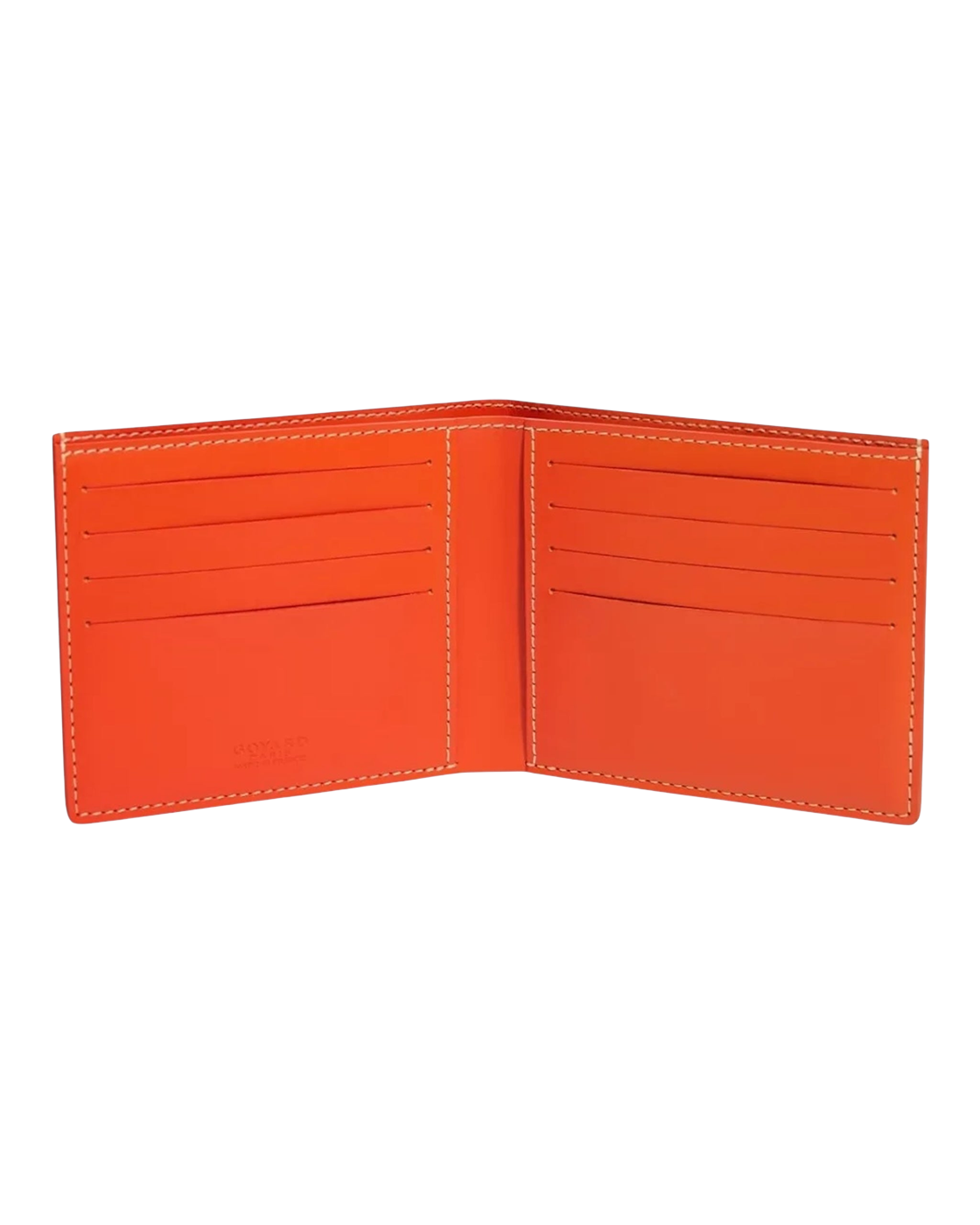 Goyard Bifold Wallet - Orange - Inside