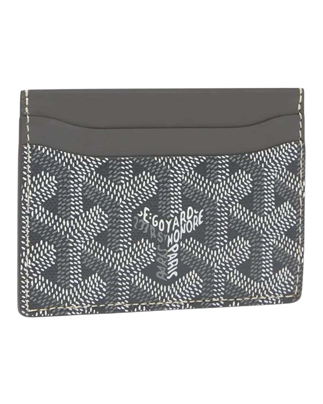 Goyard Card Holder - Grey
