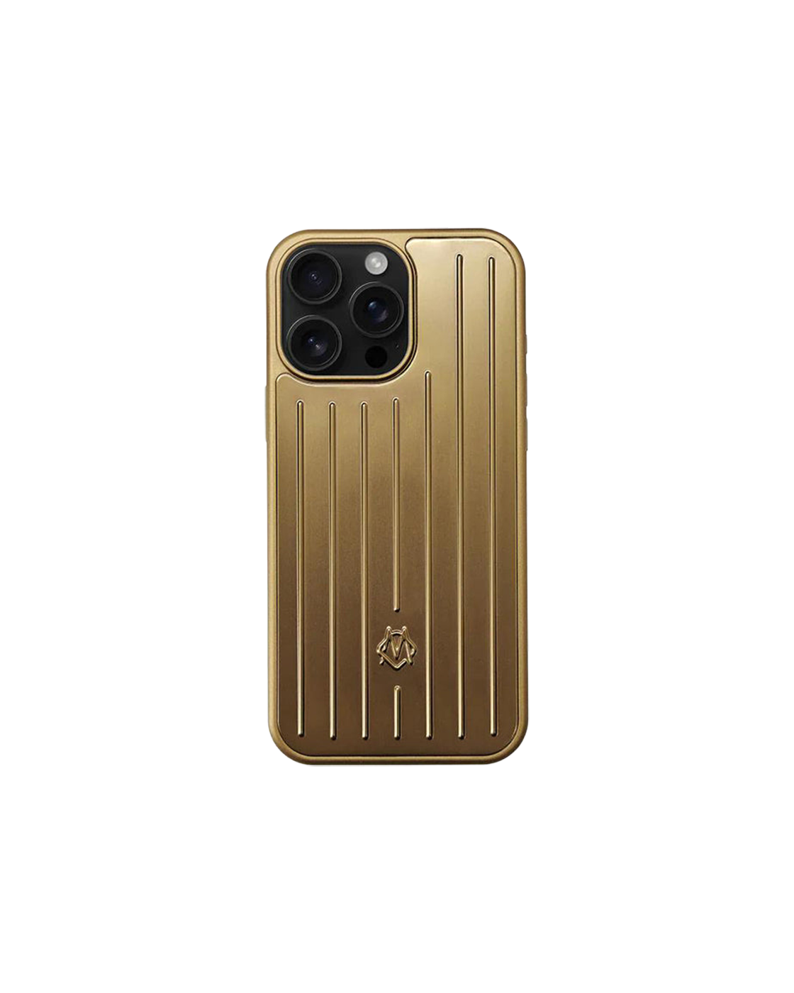 RIMOWA Grooved iPhone Case - Gold