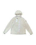 Moncler Vertical Logo Hooded Jacket — Cream — transparent front