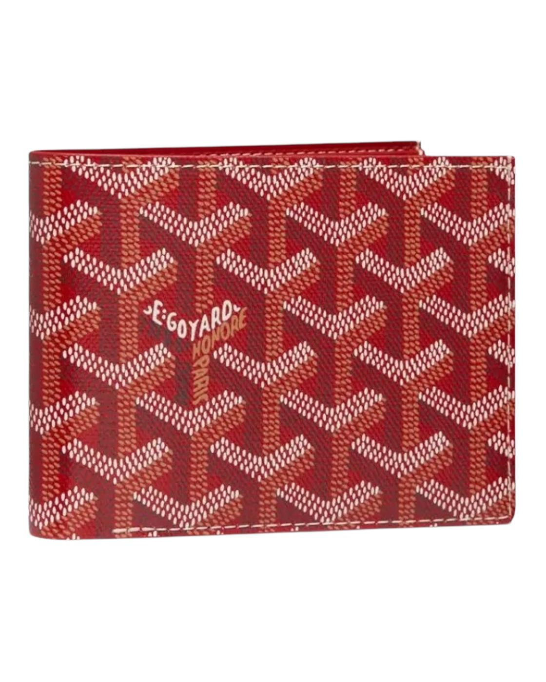 Goyard Bifold Wallet - Red - Front