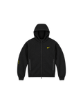 Nike x NOCTA Tech Fleece Zip-Up Hoodie — Black / Yellow — Front