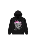 SP5DER CB Punk V2 Hoodie — Black — Front