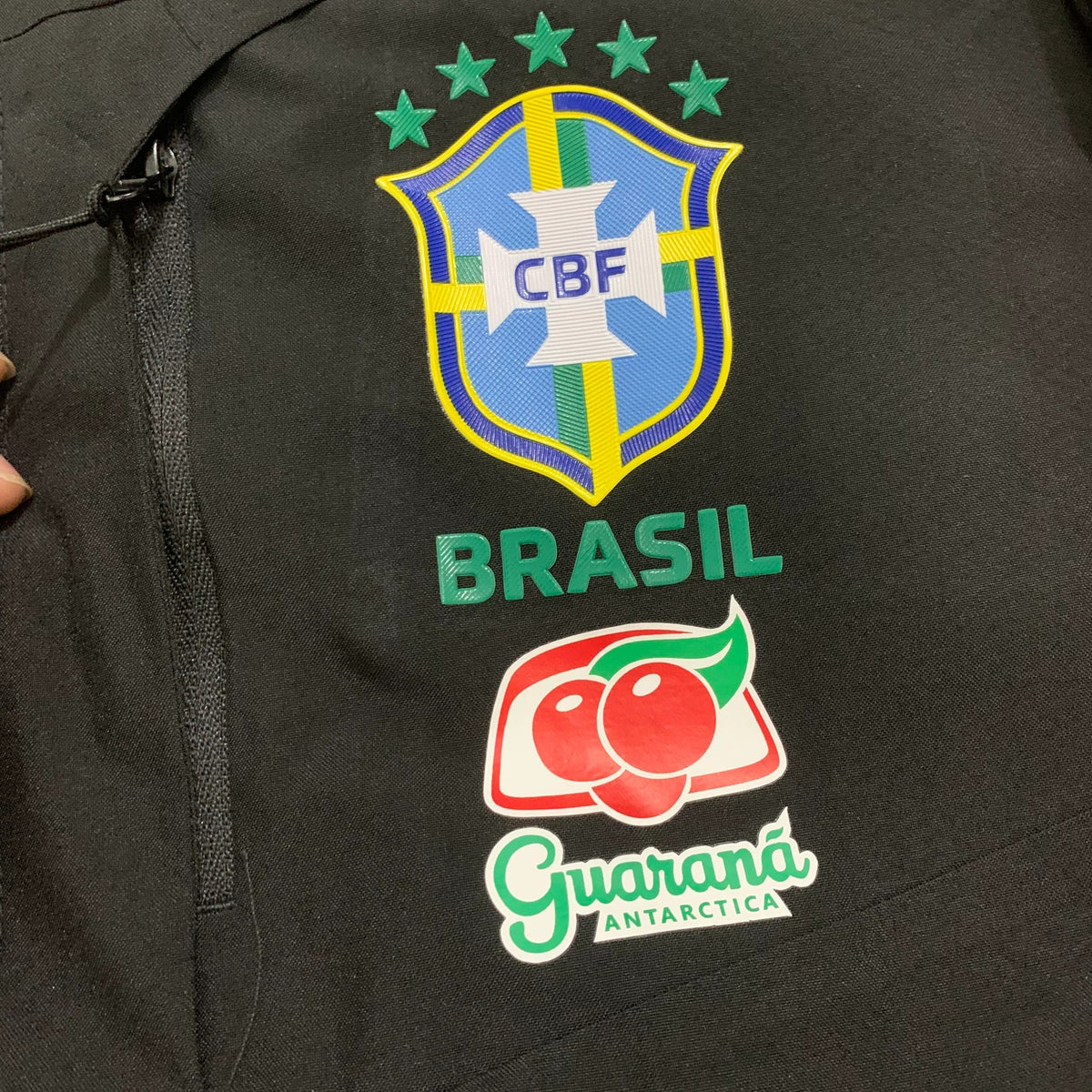 Nike Brazil Hooded Jacket — Black — gallery 4