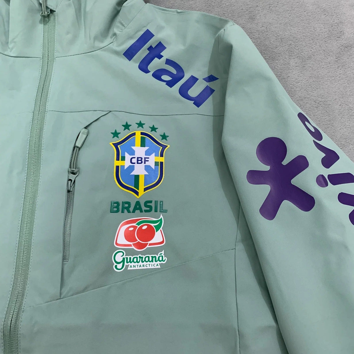 Nike Brazil Hooded Jacket — Mint Green — gallery 3