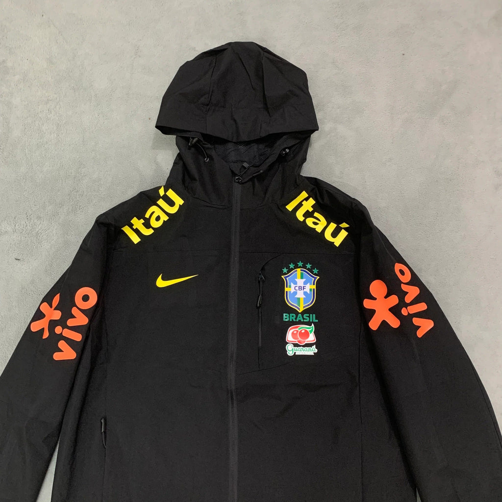 Nike Brazil Hooded Jacket — Black — gallery 2