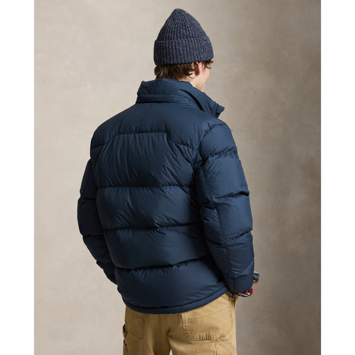 Polo Ralph Lauren Gorham Matte Down Jacket — Collection Navy — product view 4