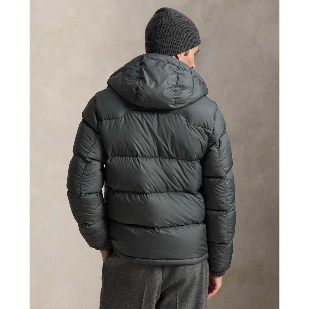Polo Ralph Lauren Gorham Matte Down Jacket — Charcoal Grey — product view 4