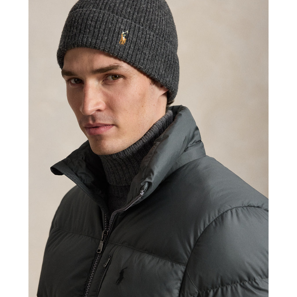 Polo Ralph Lauren Gorham Matte Down Jacket — Charcoal Grey — product view 7